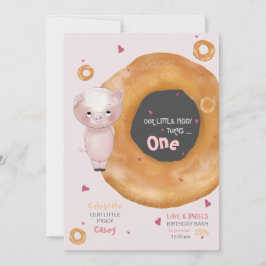 Invitación Cute "NUESTRA PEQUEÑA IGGIA" | "Amor y engaños"