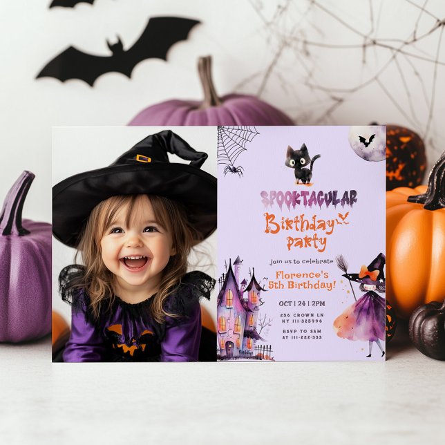Invitación Cute Spooktacular Feria de Halloween (Subido por el creador)
