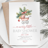 Cute Stroller Navidades un poco de Baby Shower