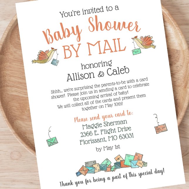Invitación Cutest Baby Shower por correo (Subido por el creador)