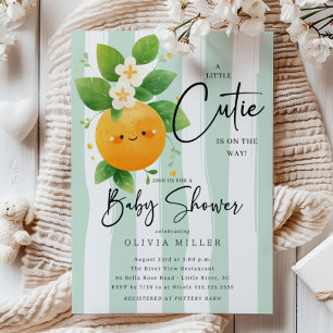 Invitación Cutest Little Cutie Baby Shower