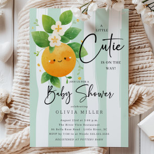 Invitación Cutest Little Cutie Baby Shower