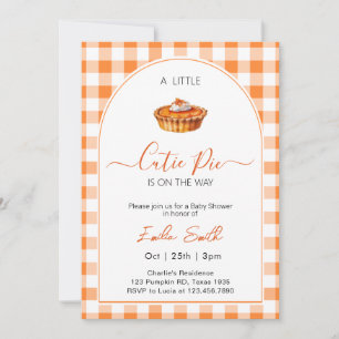 Invitación Cutie Pie Baby Shower