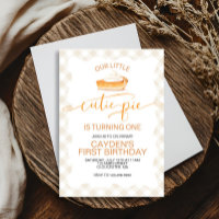 Cutie Pie de calabaza Caída de platillo Primer cum