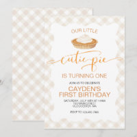 Cutie Pie de calabaza Caída de platillo Primer cum