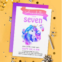 Cuto Giro rosa morado unicornio Fantasía acuática