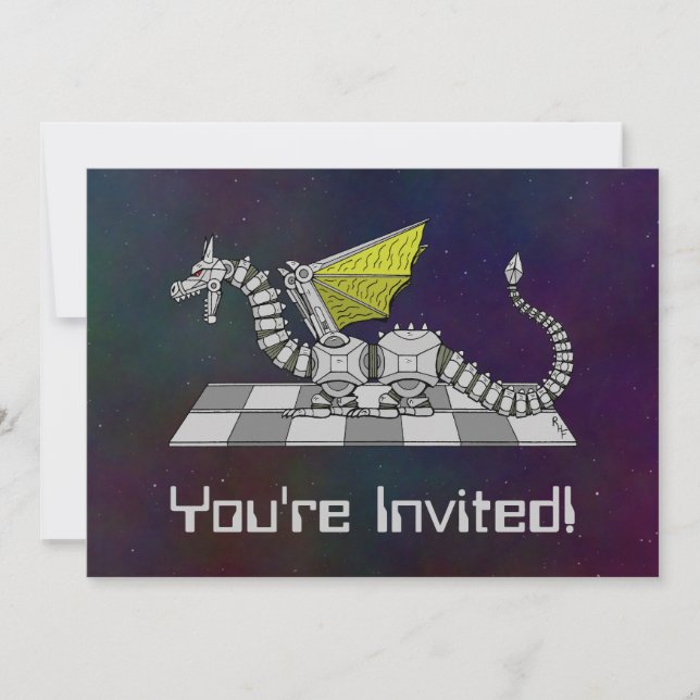 Invitación Cyberdragon (Anverso)