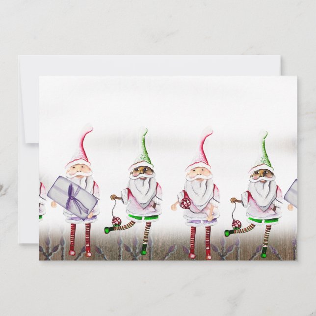 Invitación Da Gnomies (Reverso)