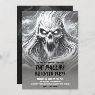 Invitación Da miedo gritar fiesta de Fantasma politólogo Hall