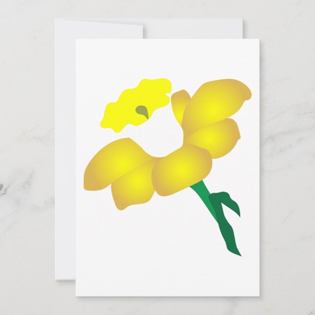 Invitación Daffodil (Anverso)