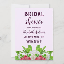 Invitación Dahlia Bridal Shower