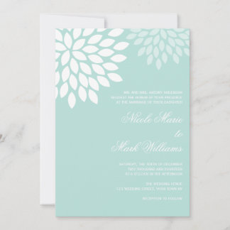 Invitación Dahlias Boda