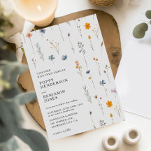 Dainty Floral Wildflower Boda