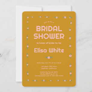 Invitación Dainty Rosas PERSONALIZADO casero ducha de novia