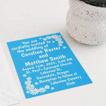 Daisies del cielo azul de los años 1960