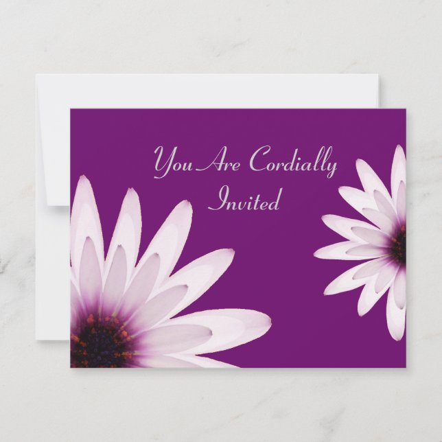 Invitación Daisy (Anverso)