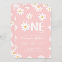 Invitación Daisy 1er cumpleaños