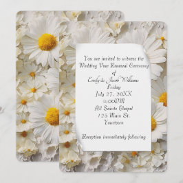 Invitación Daisy Collection Vow Renewal Boda