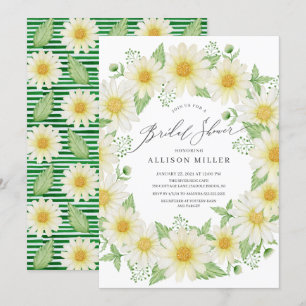 Invitación Daisy Floral Bridal Shower