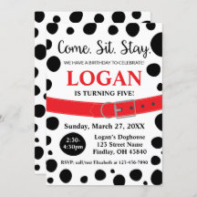 Dalmatian Spots Ven A Sentarse A Quedarse Perro Cu