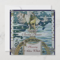 DAMA CON FIESTA DE DUCHA BRIDAL UNICORN