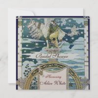 DAMA CON UNICORN BRIDAL DUCHA FIESTA Champagne