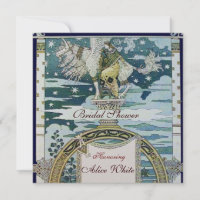 DAMA CON UNICORN BRIDAL DUCHA FIESTA Hielo Blanco