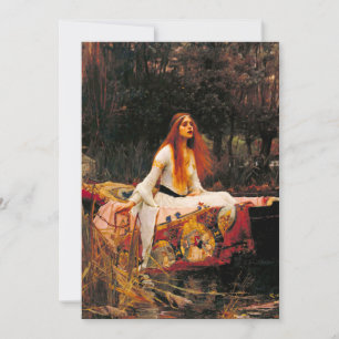 Invitación Dama de Castillo de Shalott