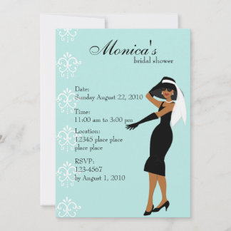 Invitación Dama de estilo