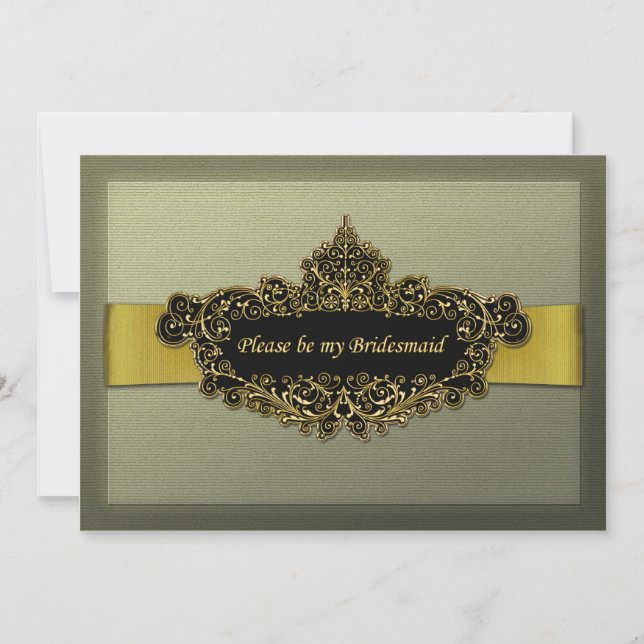 Invitación Dama de honor (Anverso)