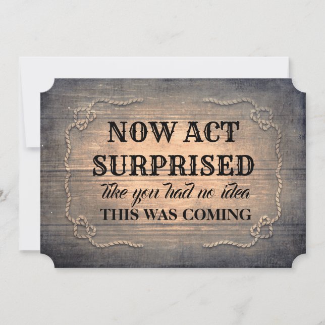 Invitación Dama de honor de la diversión/criada del honor de (Anverso)