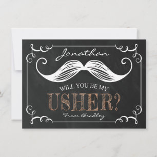 Invitación Dama de honor vintage ¿Serás mi acompañante?   Aco