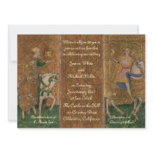 Dama renacentista y Boda Knight con iniciales