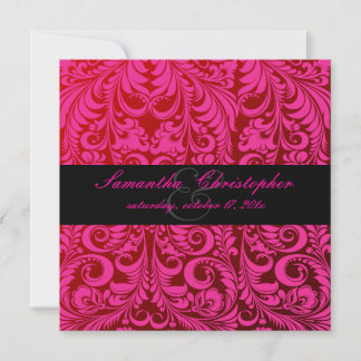 Invitación Damasco de época PixDezines Bellissimo