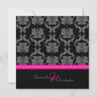 Invitación Damasco de PixDezines Liliana, fondo de personaliz