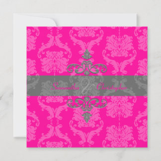 Invitación Damasco de PixDezines Liliana, fondo de personaliz