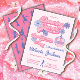 Invitación Dancing Queen Disco Bachelorette Party