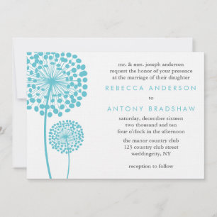 Invitación Dandelion quiere Boda