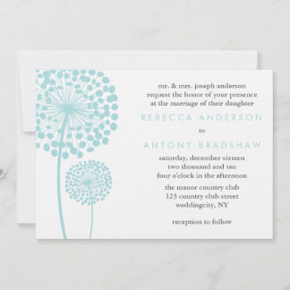 Invitación Dandelion quiere Boda