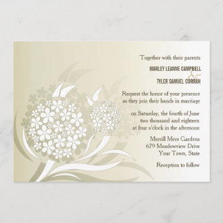 Invitación Dandelion Wishes Floral
