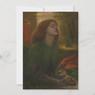 Invitación Dante Gabriel Rossetti - Beata Beatrix