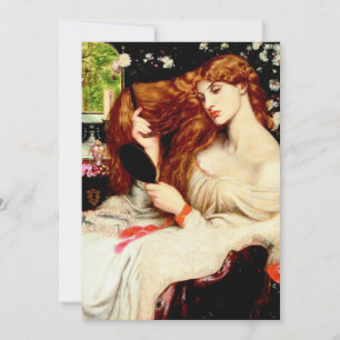 Invitación Dante Gabriel Rossetti - Lady Lilith
