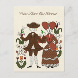 Invitación Danza de la cosecha