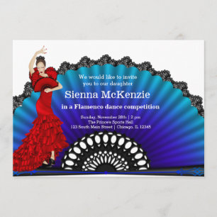 Invitación Danza flamenca