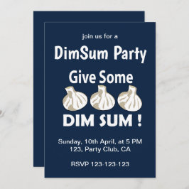 Invitación Dar Un Poco De Fiesta De Suma Dim