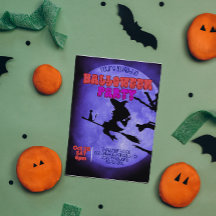 Darknight Halloween fiesta con un lindo gato con