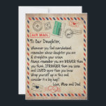 Invitación Daughter Gift | A Nuestra Hija El Amor De Mamá Pap<br><div class="desc">Daughter Gift | A Nuestra Hija Se Envuelve En Esto Y La Considera Un Gran Amor De Mamá Y Papá.</div>