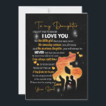 Invitación Daughter Gift |Carta A Mi Hija Amor De Papá<br><div class="desc">Daughter Gift | A Mi Hija Quiero Que Sepas Que Te Amo De Papá</div>