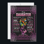 Invitación Daughter Gift | Carta A Mi Hija De Mamá<br><div class="desc">Daughter Gift | A Mi Hija Nunca Olvidé Que Te Amo De Mamá</div>