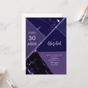 Invitación de 30 Años Mujer Invitación